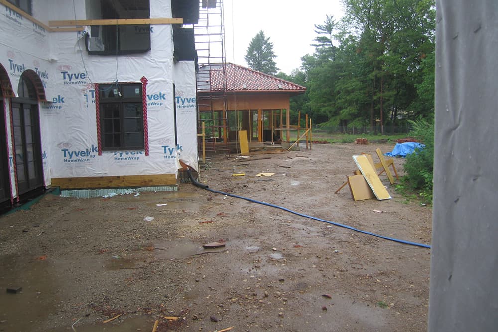 glenview-before A full renovation of the house and landscape meant the site was a blank slate for the landscape architecture team.