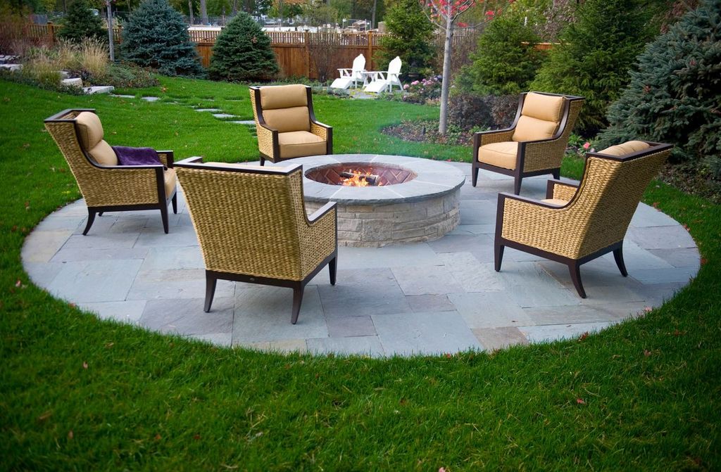 A very hot trend . . . FIRE PITS