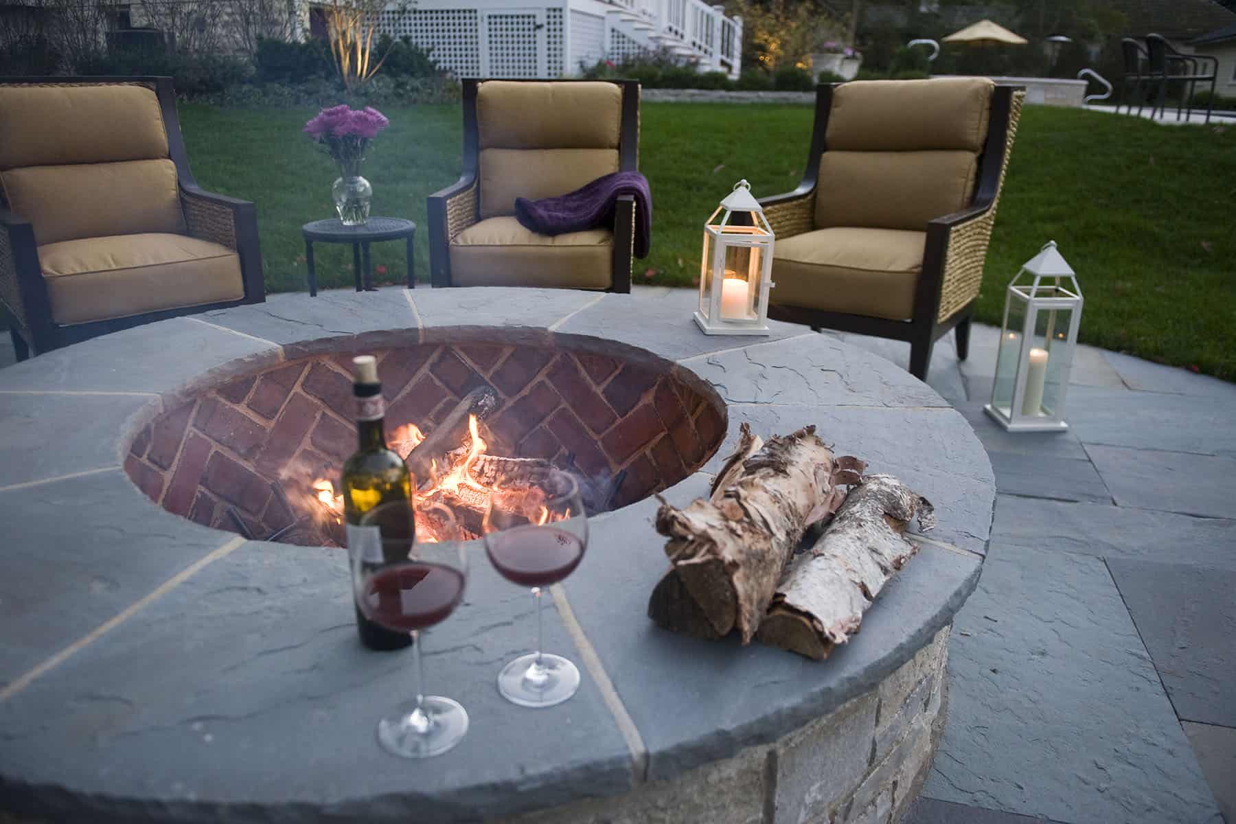 Northshore Custom Fire Pit Design & Installation Van Zelst