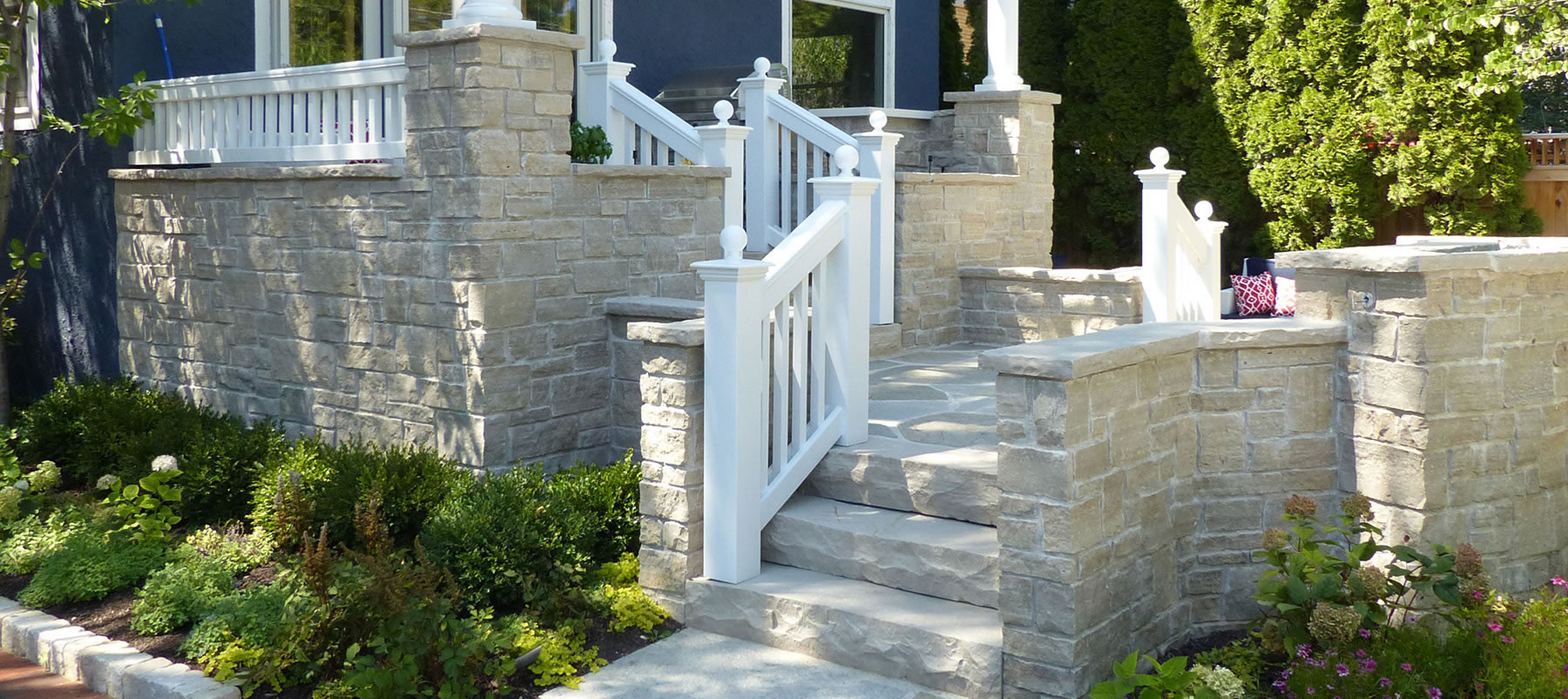 Seat & Retaining Walls