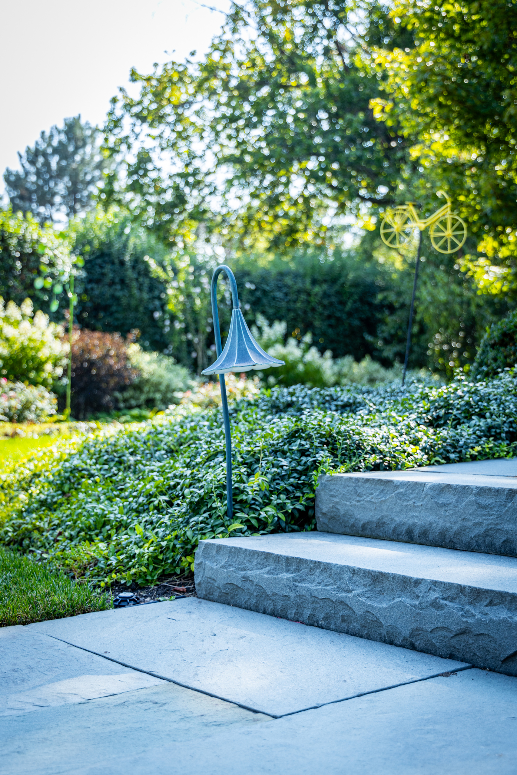slab stone steps